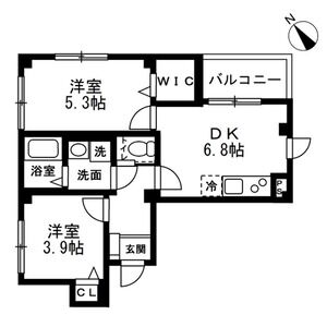 (仮称)江東区古石場1丁目新築の間取り