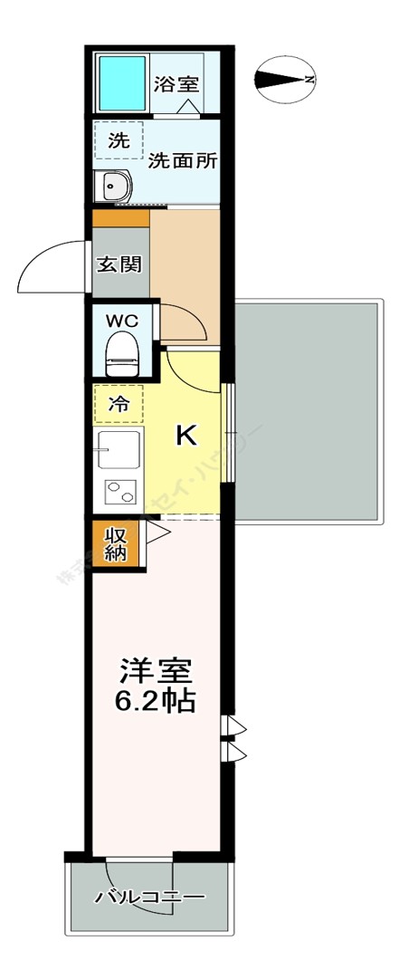 Milestone Sasazukaの間取り
