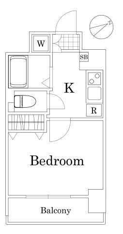 パークウェル湯島の間取り