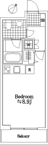 フォーディアル南池袋の間取り