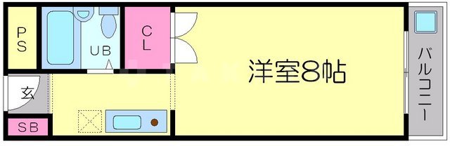 Ksレジデンス箕面坊島の間取り