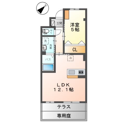仮)前原北2丁目新築賃貸アパートの間取り