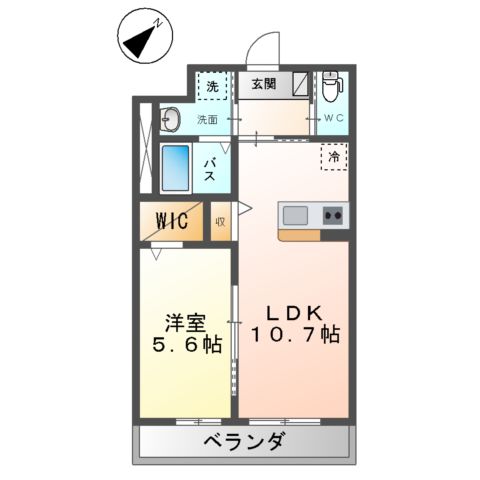 仮)前原北2丁目新築賃貸アパートの間取り
