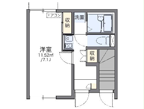 レオネクストハピネスの間取り
