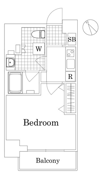 ザ・レジデンス・オブ・トーキョーH20 ステーションフロントの間取り