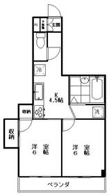 コーポエーリエルの間取り