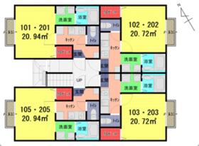 リビエ一ノ割の間取り