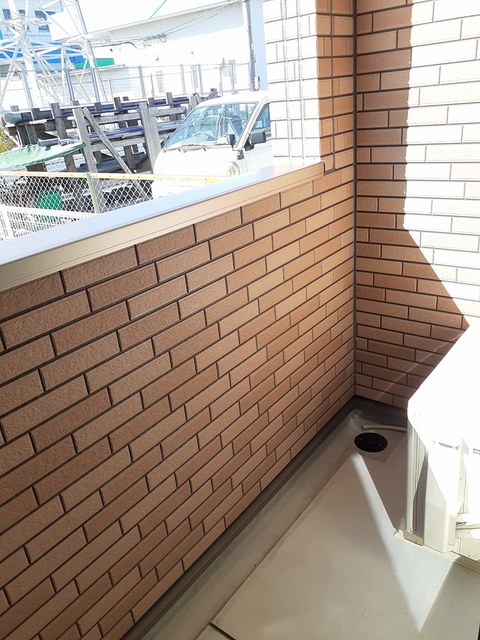 12/24 バルコニー