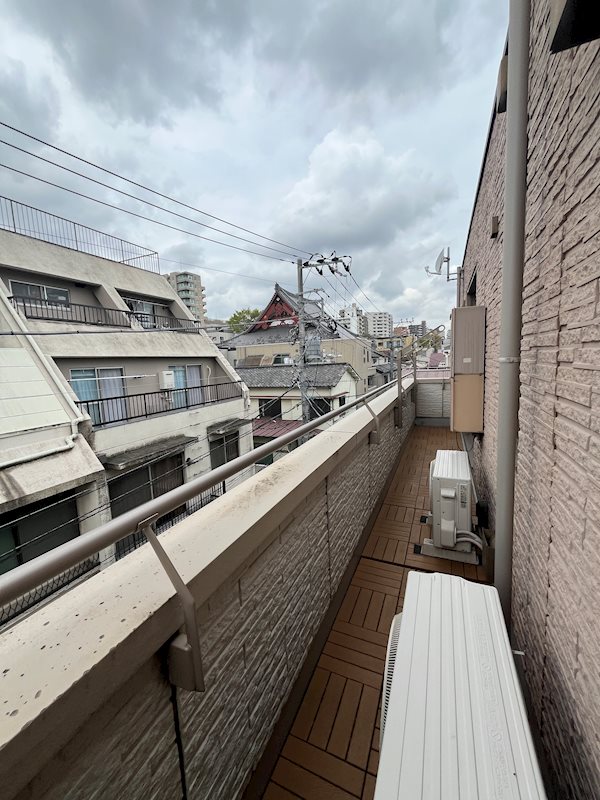 12/16 バルコニー