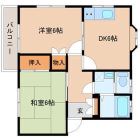 コーポ関戸の間取り