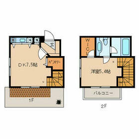 メルローズプレイス下北沢の間取り