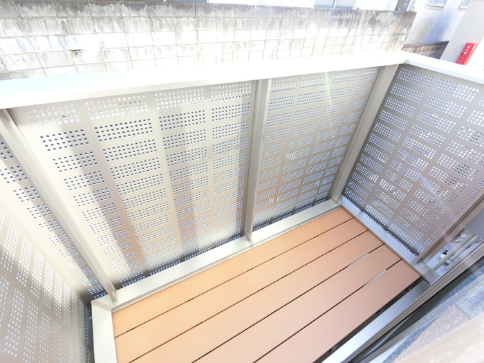 12/24 バルコニー