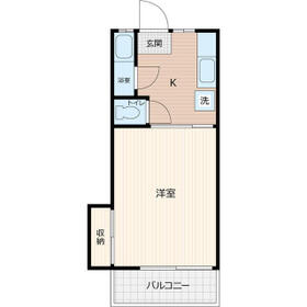 今田荘の間取り