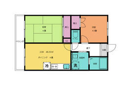 アロー一之江48番館の間取り