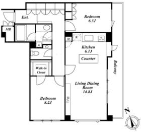 ガーデン東が丘アネックスの間取り