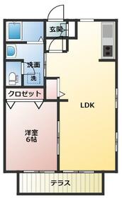 ルミエール山本の間取り