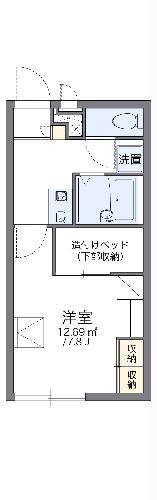 レオパレスイン三ケ日の間取り