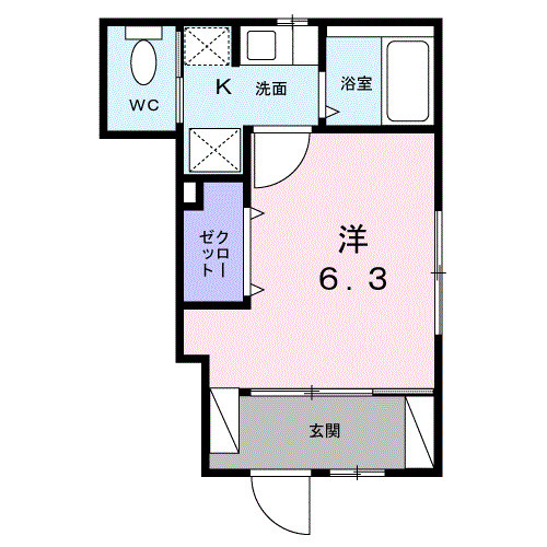 サンダーソニアの間取り