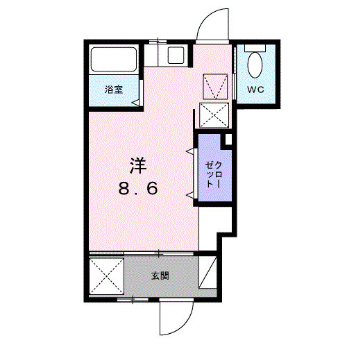 サンダーソニアの間取り