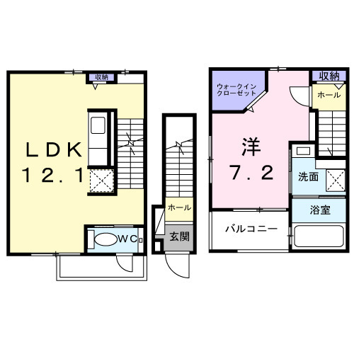 サンダーソニアの間取り