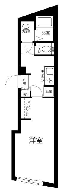 KI-FLAT永福町の間取り