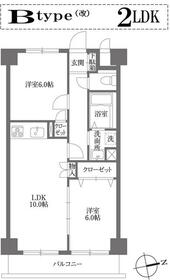 KDXレジデンス鶴見の間取り