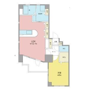 Lieben courtの間取り