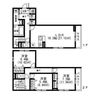 KTレジデンスの間取り