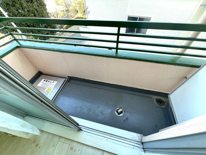 8/25 バルコニー