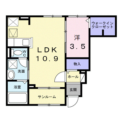 ベラヴィータの間取り