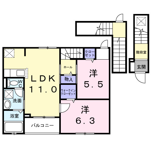ベラヴィータの間取り