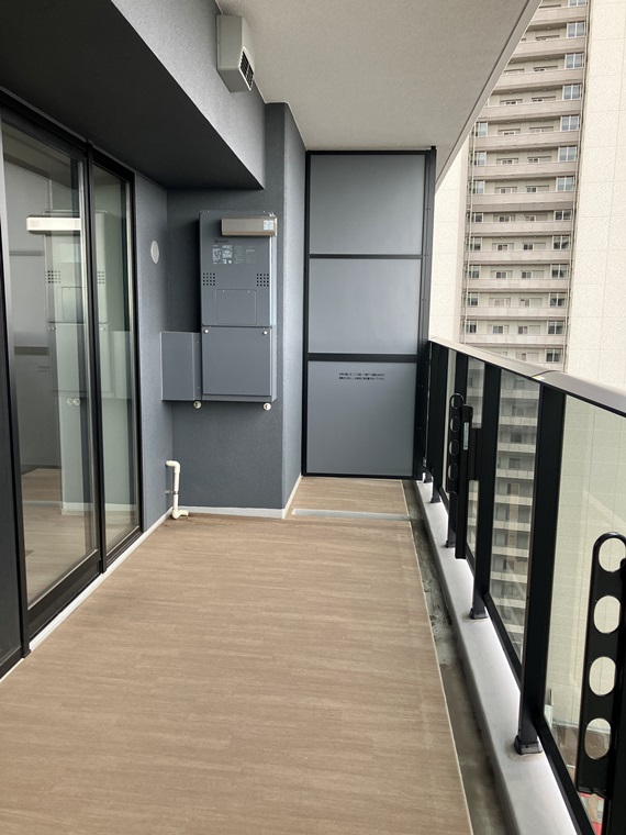 12/17 バルコニー