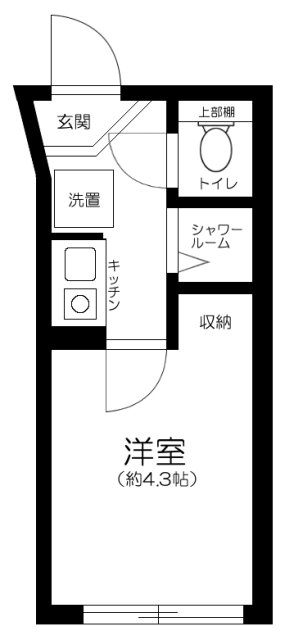 クレシア曳舟の間取り
