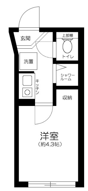 クレシア曳舟の間取り
