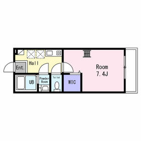 シュガール御所山TWOの間取り