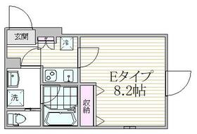 グランピア東中野駅前の間取り