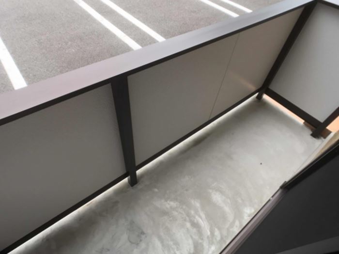 12/28 バルコニー