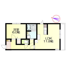 クレシア西谷の間取り