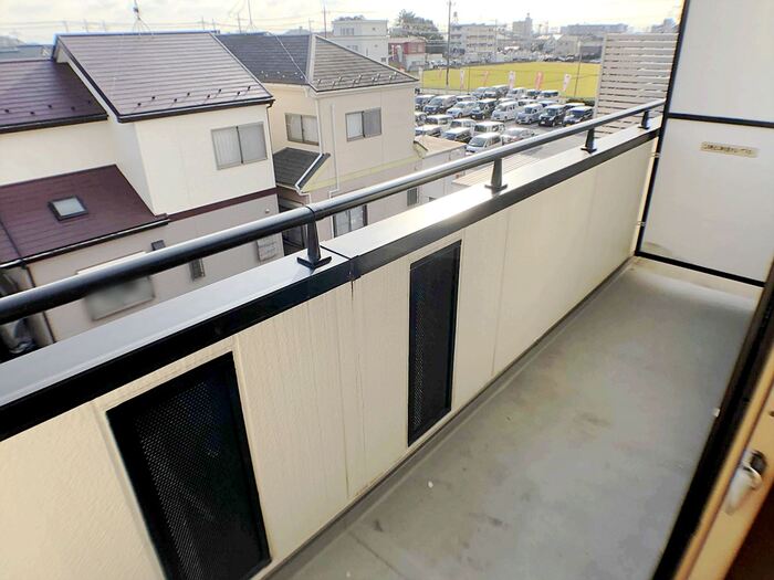 12/25 バルコニー