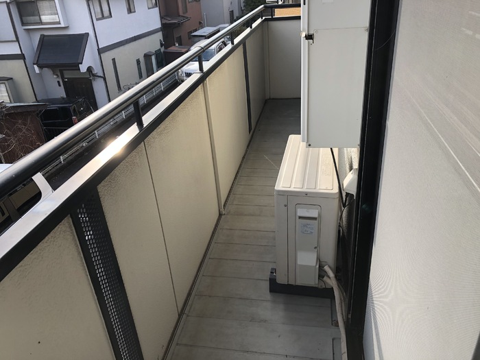 12/18 バルコニー