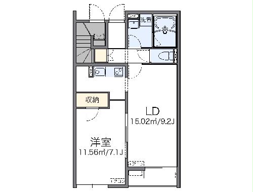 レオネクストはなの間取り