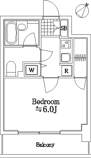 パレステュディオ東京八重洲通りの間取り