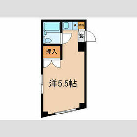 スペース210稲田堤の間取り