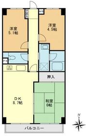ジョイホームズⅡの間取り