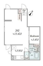 PREAS SHIBUYAHONMACHIの間取り