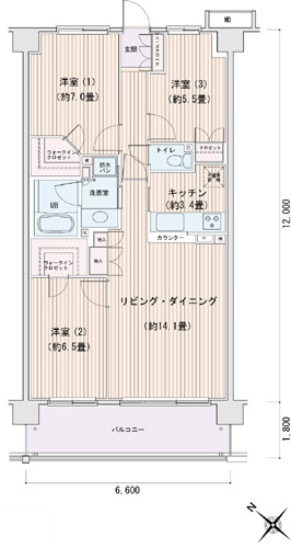 2/13 間取