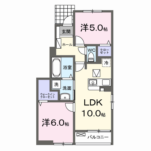 ローラン コートの間取り