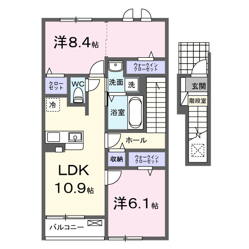 ローラン コートの間取り
