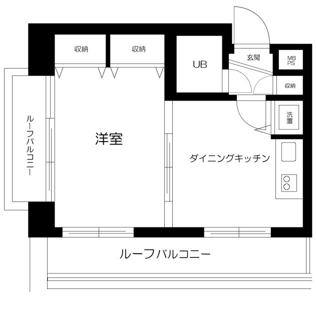 ライオンズマンシヨン恵比寿の間取り