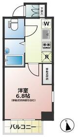 Verona府中Lussoの間取り